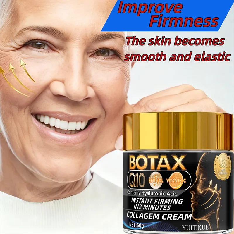 BOTAX Q10 Collagen Cream – Anti-Wrinkle Firming Cream 60g Anti-Aging Face Cream Zpaxo