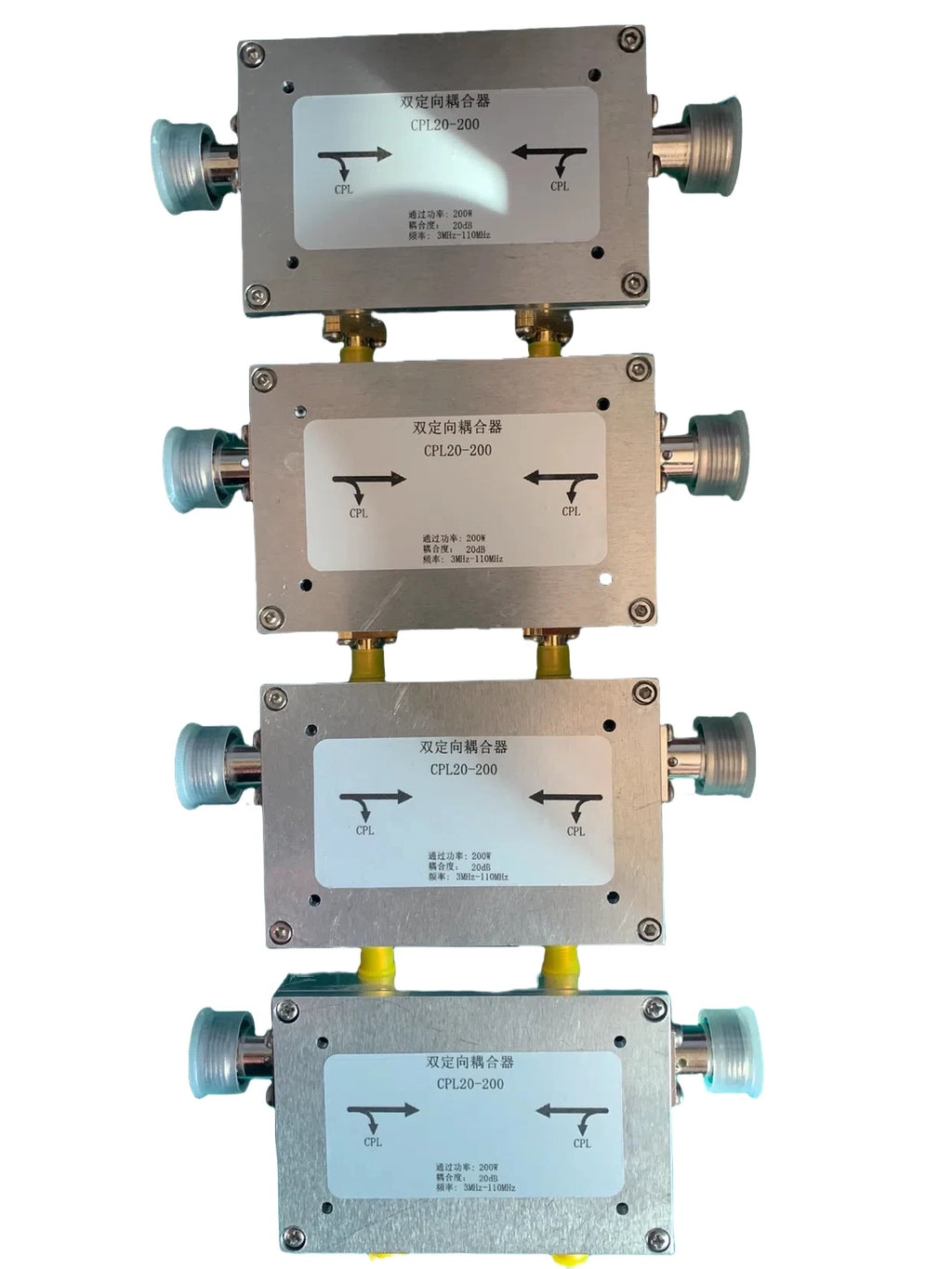 High Power Dual Directional Coupler HF 1MHz~30MHz VHF 3M~110MHz 200W Zpaxo 1pc 50dB 600W 3M-50M
