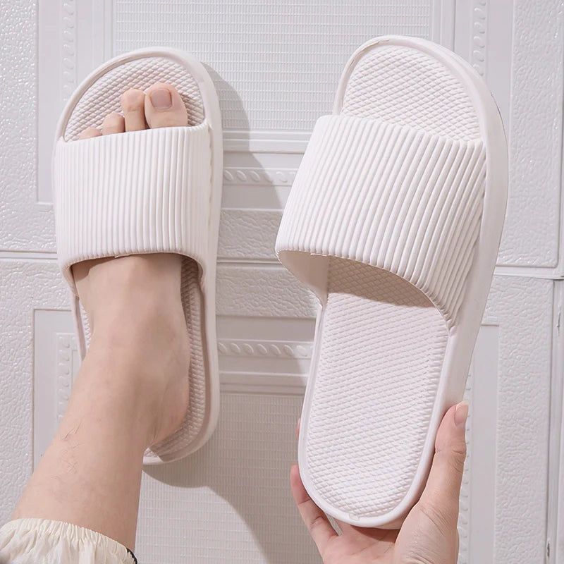 Thick Platform Bathroom Home Slippers Women Fashion Soft Sole EVA