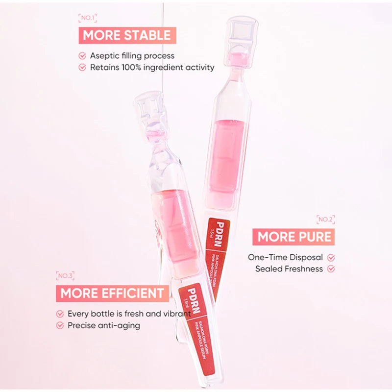 PDRN Salmon Pink Face Serum – Hydrating & Repairing Essence Face Serum Essence Zpaxo