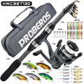 Portable Telescopic Saltwater Fishing Rod & Reel Combo Set
