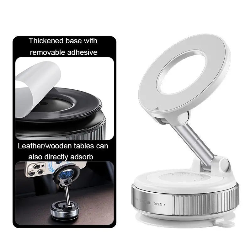 360 Adjustable Vacuum Suction Magnetic Bracket Car Phone Holder