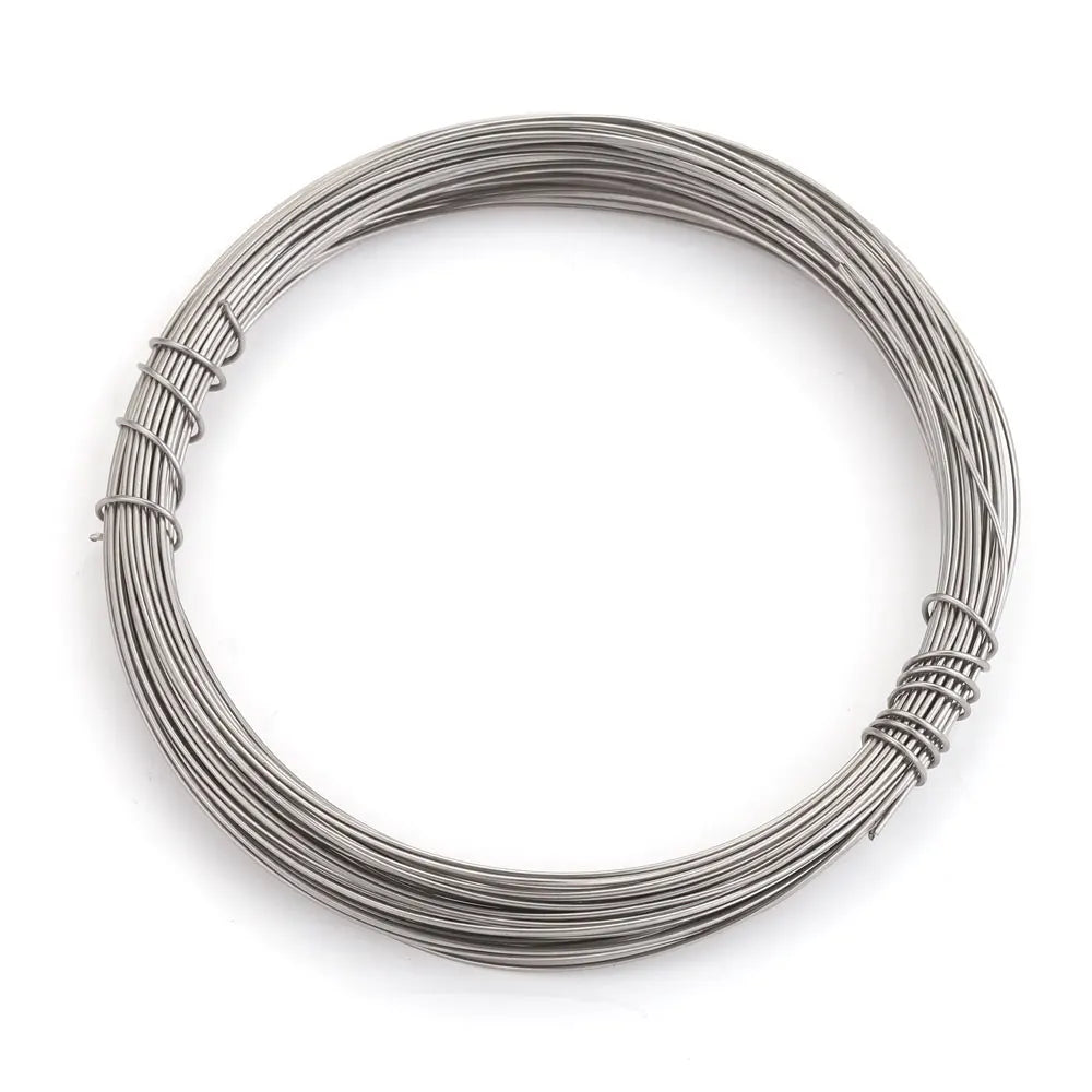 10m/roll 0.3-1mm Stainless Steel Wire For Jewelry Making Beads Wire Jewelry Cord String Steel Single Wire Finding Accessoires Zpaxo