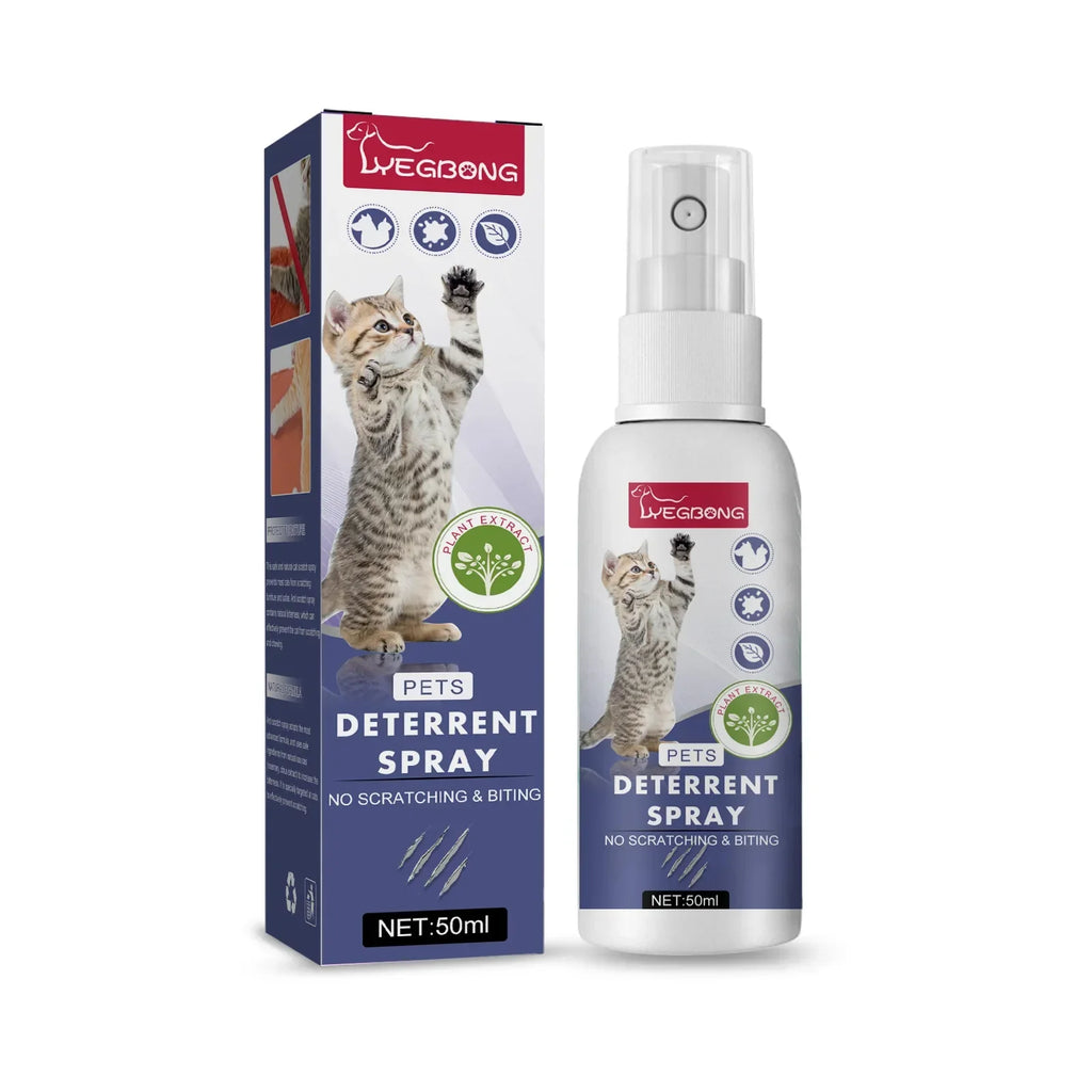 50ml Cat Scratch Deterrent Spray – Natural Citrus Formula