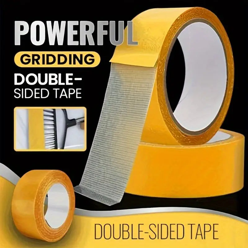 5/20m Strong Fixation Double Sided Tape Heavy Duty Translucent Mesh Waterproof Traceless Powerful Grid Carpet Adhesive Tape Zpaxo