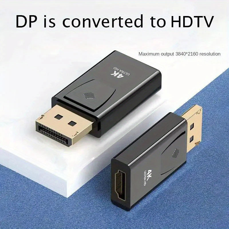 DP HDTV 4K Connector Displayport Male Female Adapter Converter Video Zpaxo