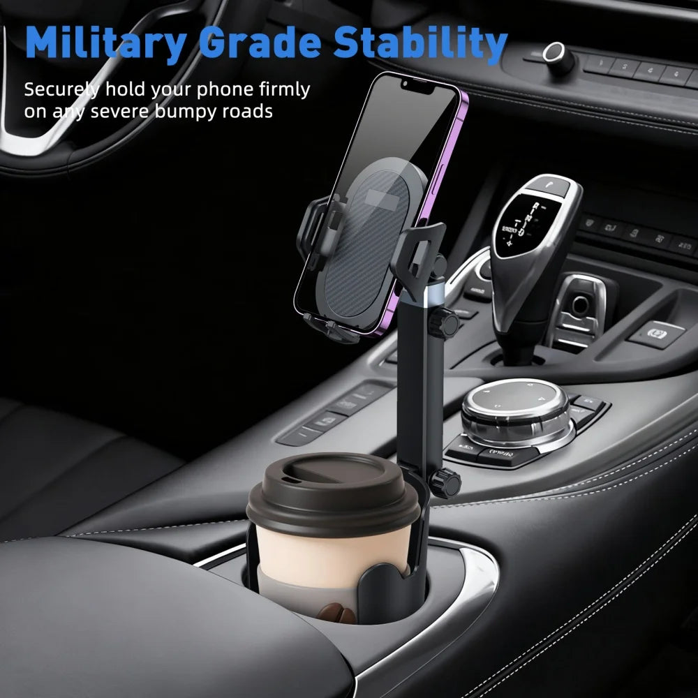 Universal Car Cup Holder Phone Mount – Adjustable Long Neck Car Phone Mount Zpaxo