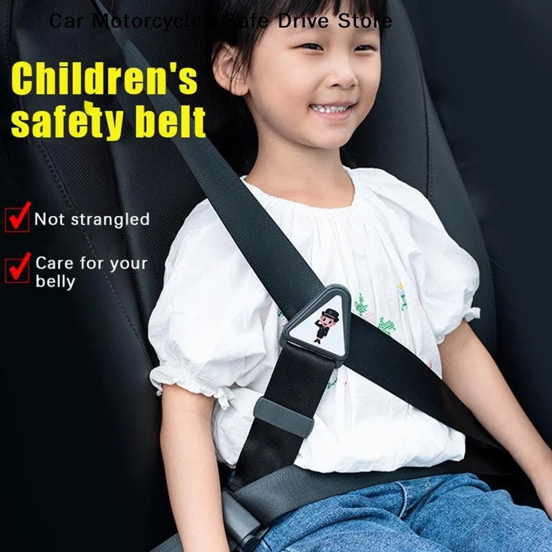 CMAdjustable Child Seat Belt Holder Neck Protector Car Anti