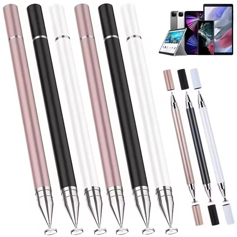 Capacitive Stylus Pen for iPad, iPhone & Android – 1 or 2 Pack