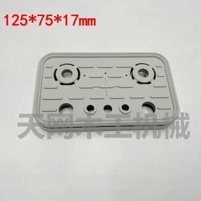 CNC Machining Center Suction Cup Adsorption Block Rubber Metal Strip Zpaxo Type6