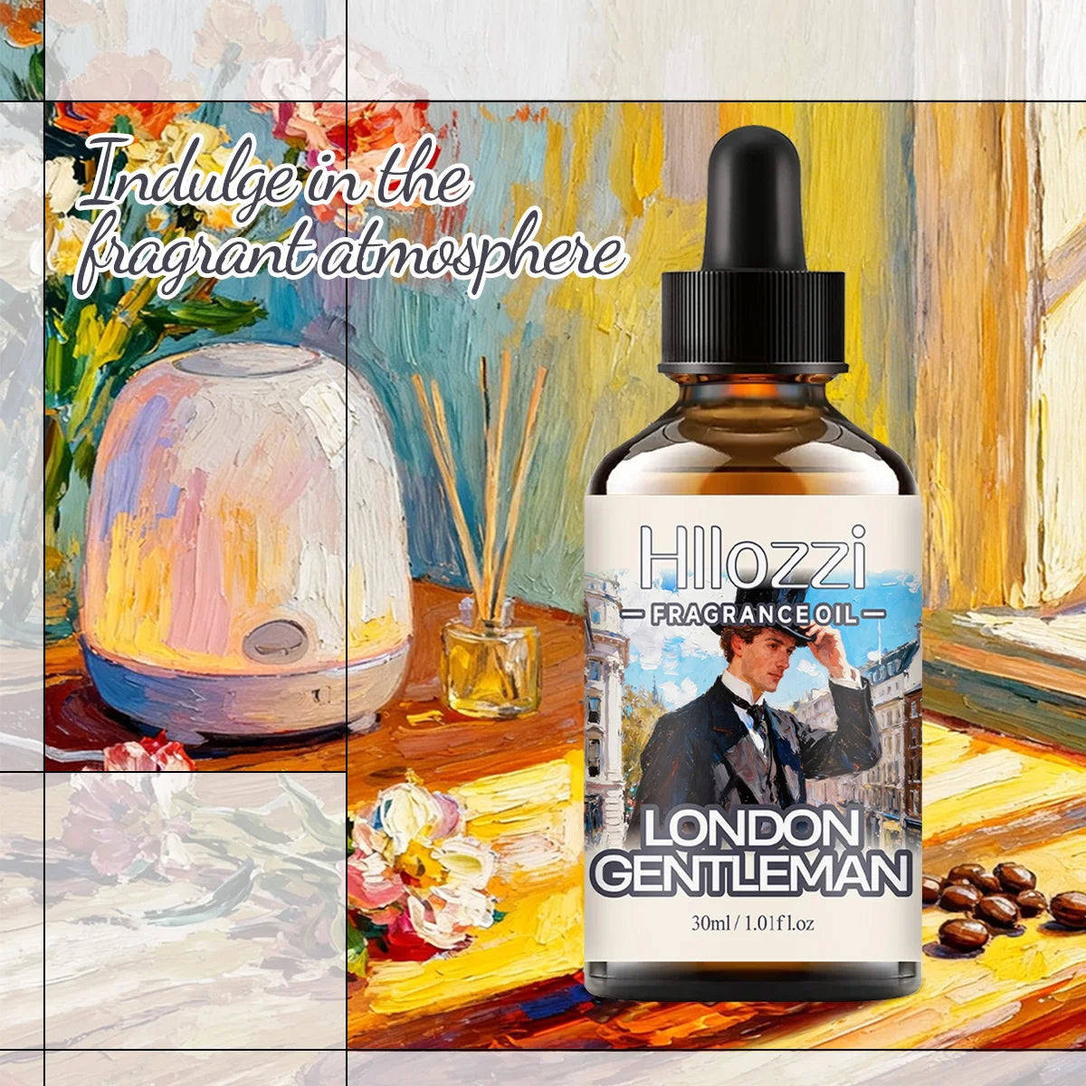 LONDON GENTLEMAN FRAGRANCE OIL Suitable Skin Hair Nail Care Bathing Zpaxo