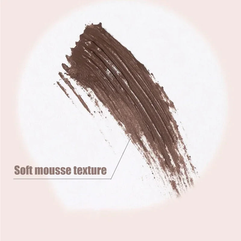 4 Color Liquid Dyeing Eyebrow Cream Coffee Brown Eyebrow Enhancers Cream Long Lasting Waterproof Natural Mascara Eye Brow Tinted Zpaxo