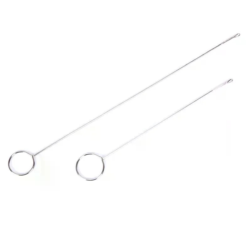 Handmade DIY Sewing Tools Stainless Steel Loop Turner Hook Turning Zpaxo