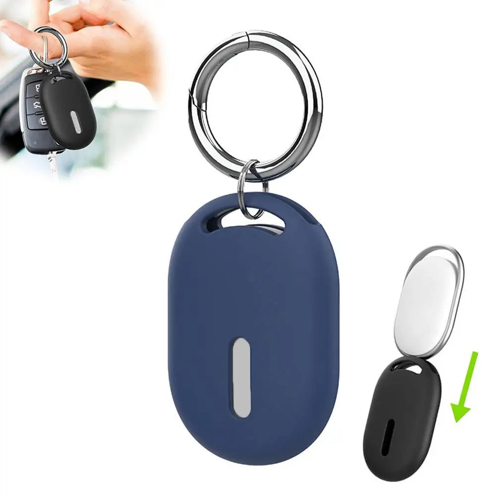 Silicone Case for Xiaomi Tag – Anti-Lost Key Holder Cover Tracker Silicone Case Zpaxo Dark Blue