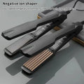 2-in-1 Ceramic Hair Straightener & Curling Iron | 4 Heat Settings