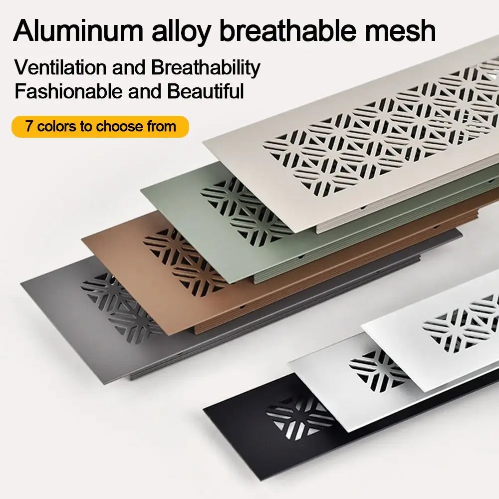 Aluminum Alloy Louver Air Vent Grille Cover 50/80mm Air Vent Grille Cover Zpaxo
