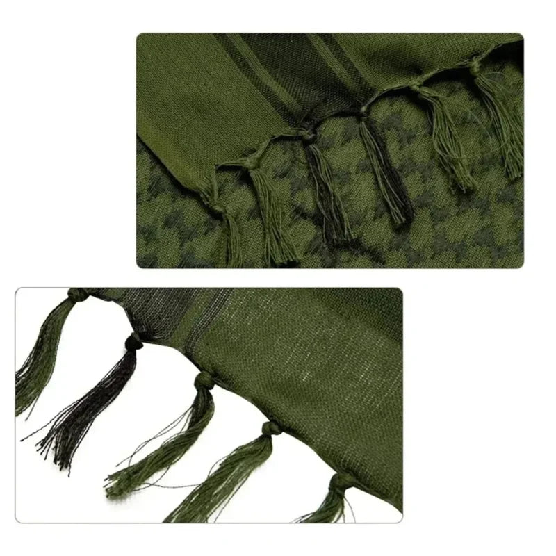 Keffiyeh Shemagh Tactical Desert Scarf Wrap – Men & Women