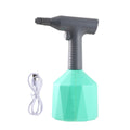 1L Automatic Watering Can USB Rechargeable Handheld Watering Electric Fogger 360 Adjustable Nozzle Leakproof Outdoor Supplies Zpaxo 1L Green