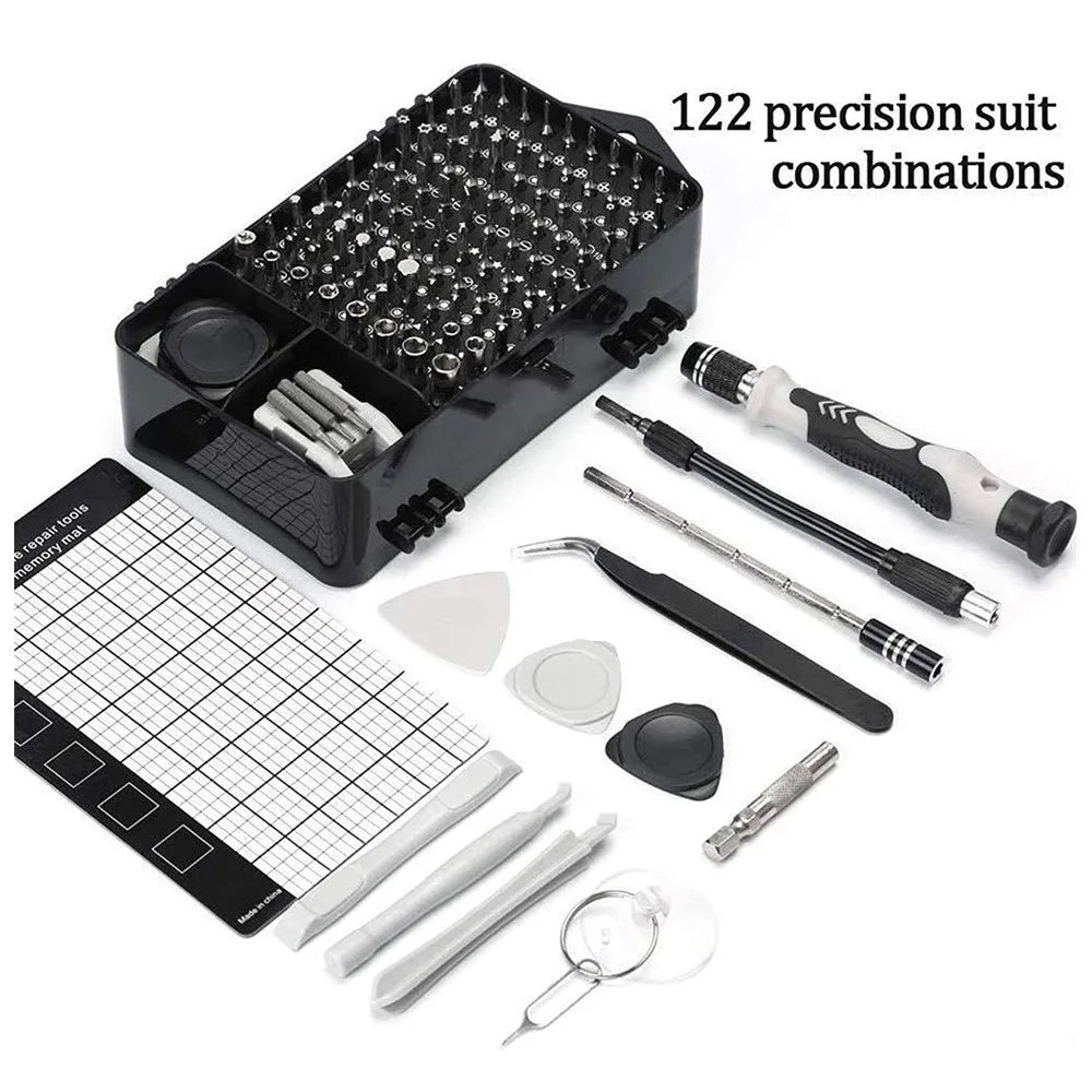 Precision Screwdriver Set,115/122/138 in 1 Computer Screwdriver Kit,Electronics Tool Kit for Tablet,iPhone, PS4 Repair Zpaxo