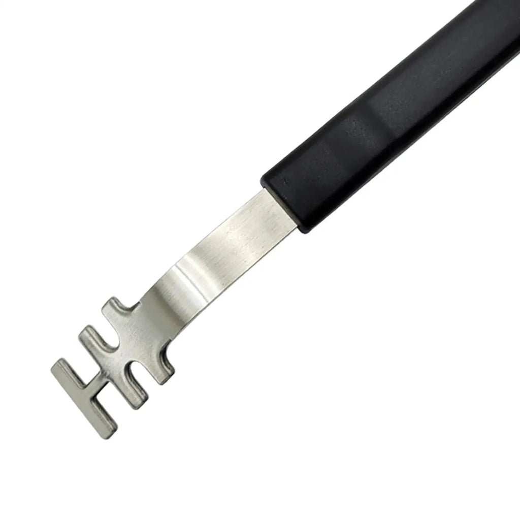 Stainless Steel Grill Grate Lifter – Anti-Scald BBQ Tool Grill Grate Lifter Zpaxo