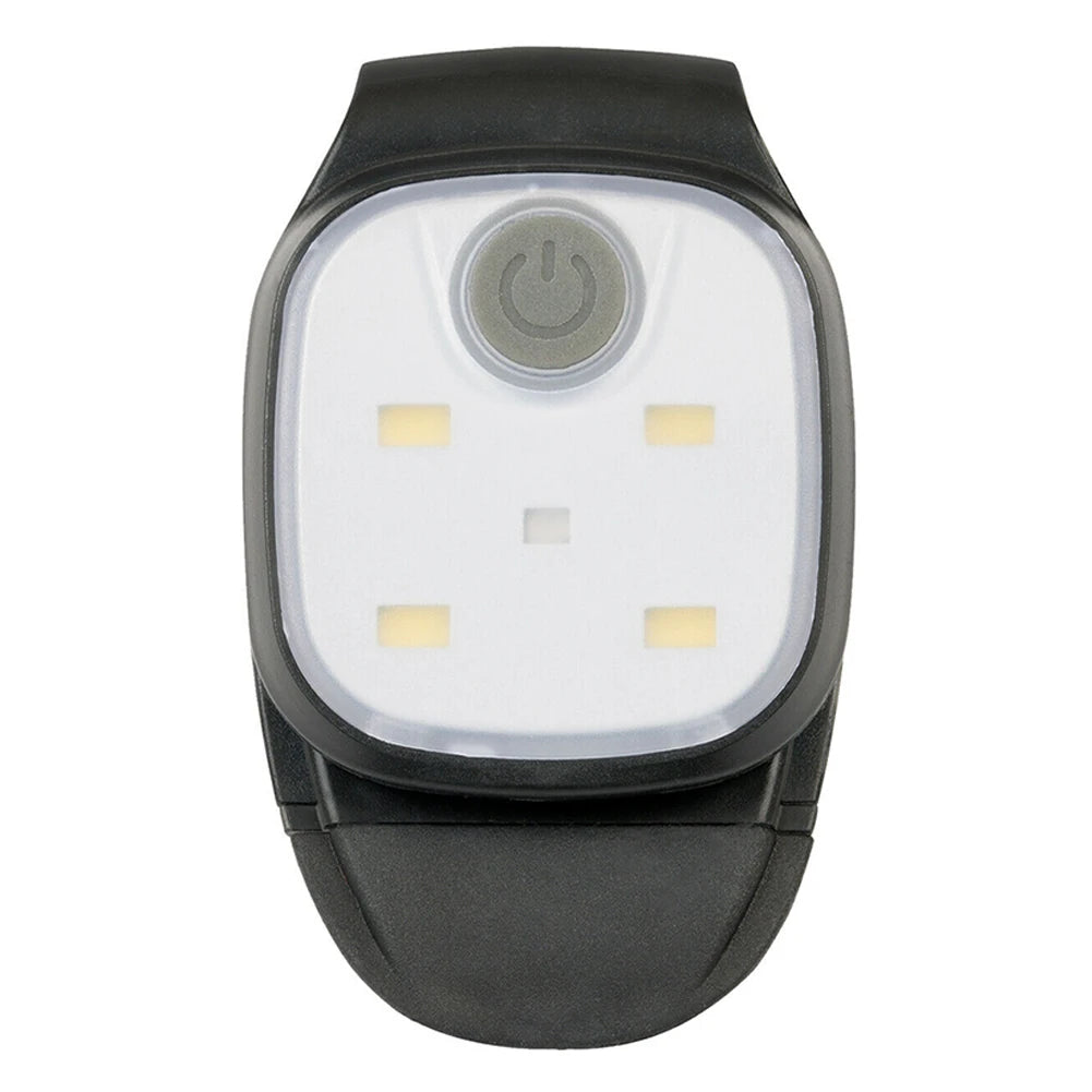LED Clip Lamp 4 Lighting Modes Running Light Safety Warning Jogging