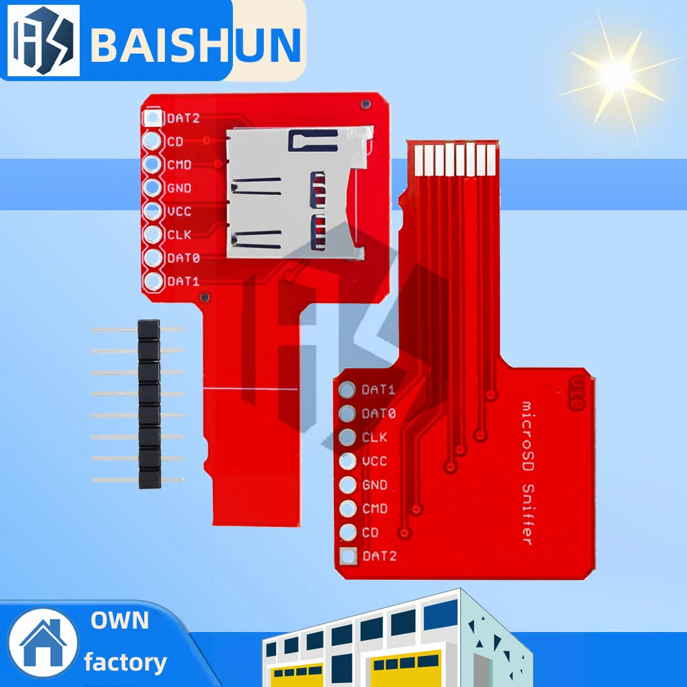 Micro SD Sniffe TF Card Spi Adapter Board Module Arduino Zpaxo