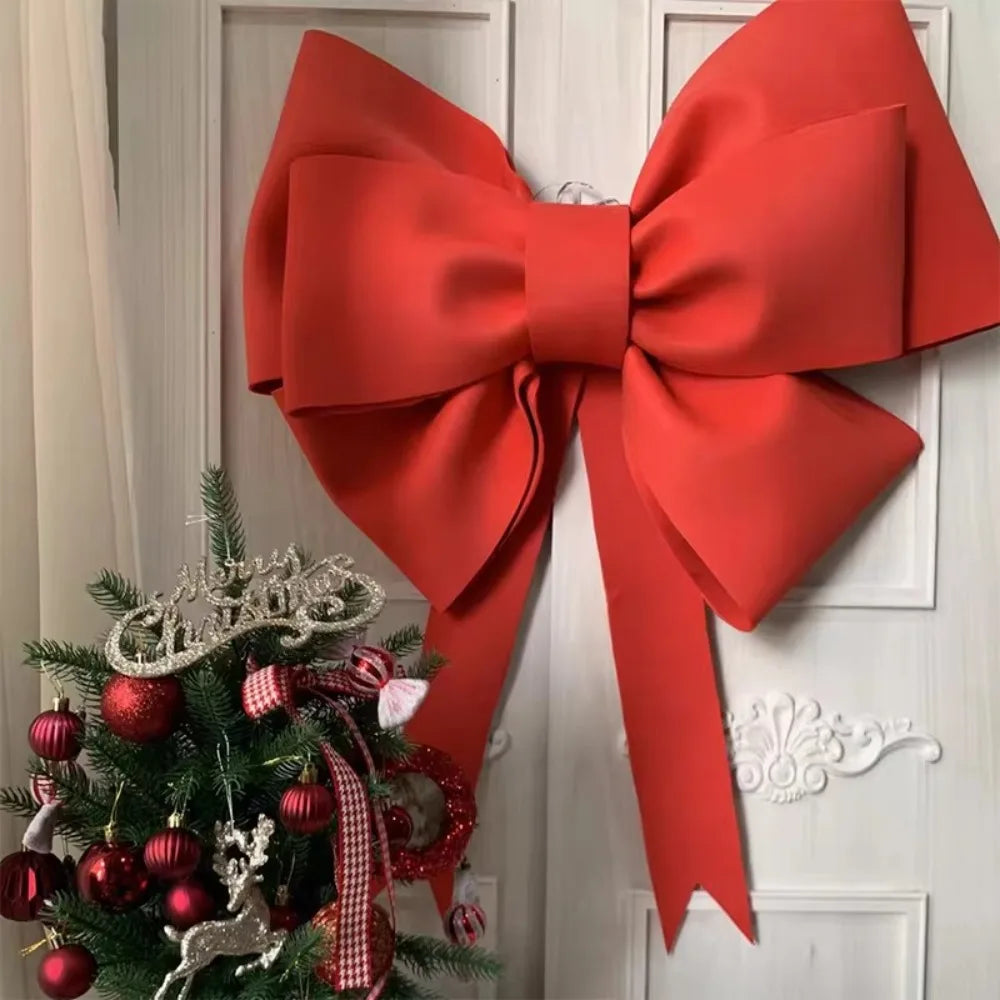 Giant Christmas Bow DIY Kit – 30/50/75cm Large Bow Decor Christmas Bow Decor Zpaxo