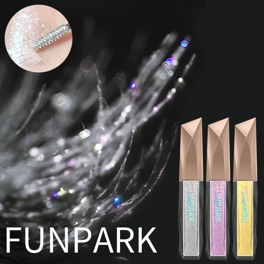 Waterproof Diamond Shine Volume Curl Mascara-glitter Snow Effect Eye