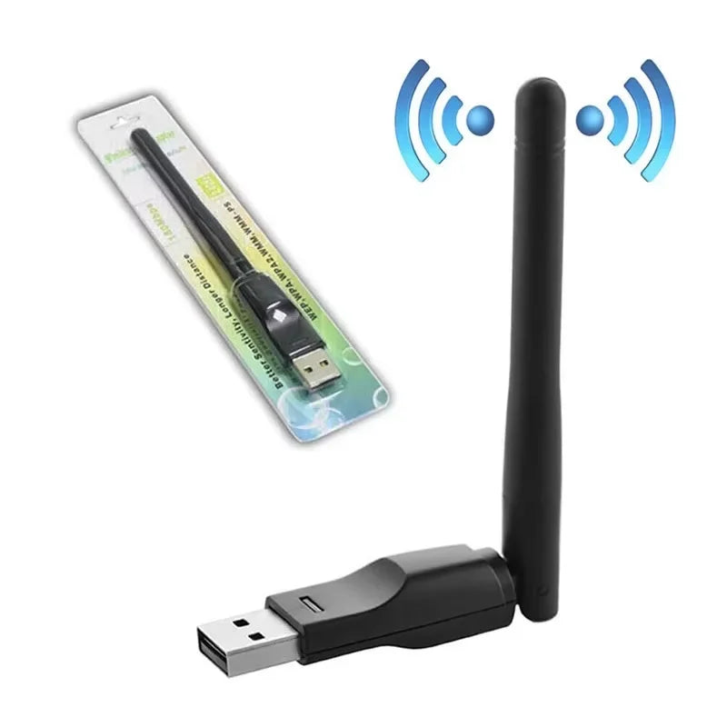 WiFi 6 USB Adapter AX286 Network Card Dongle 2.4GHz 802.11AX Antenna Signal Reception for Laptop Windows 10/11 Driver-Free Zpaxo black