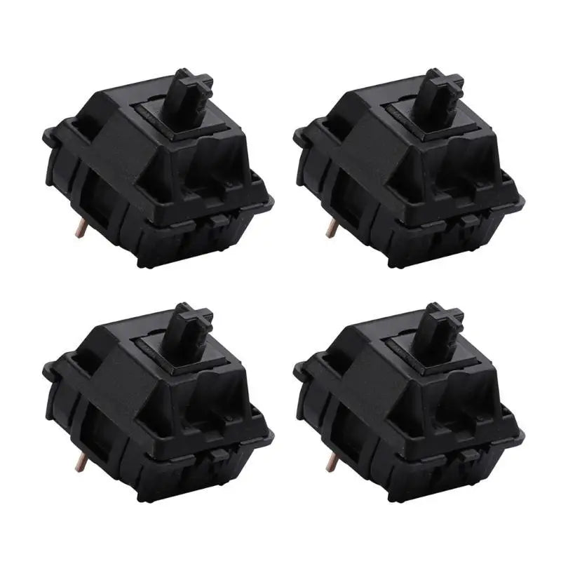 652F 3PIN CherryMX Switches Mechanical Gaming Keyboards Plate Mounted Zpaxo Black CN