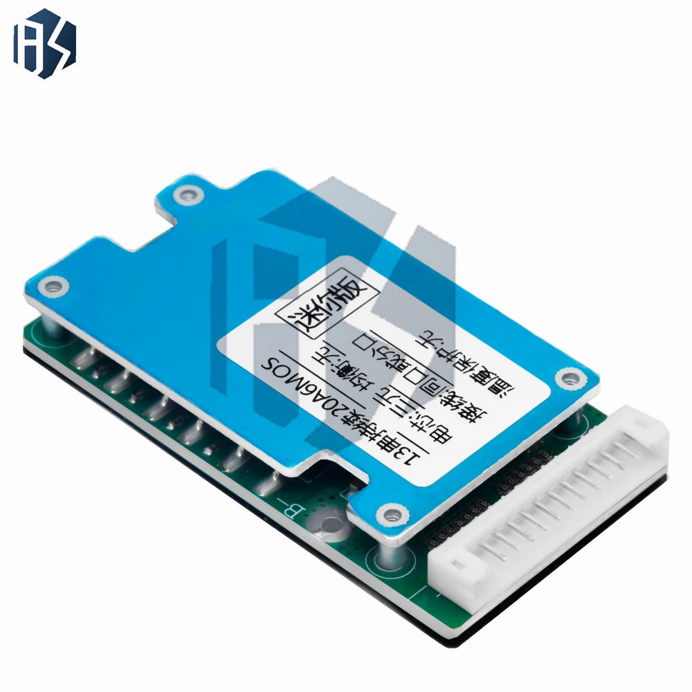 13S 48V 20a lithium Battery Protection Board BMS Battery Protection Board ChargerElectric Vehicle Battery Protection Board Zpaxo