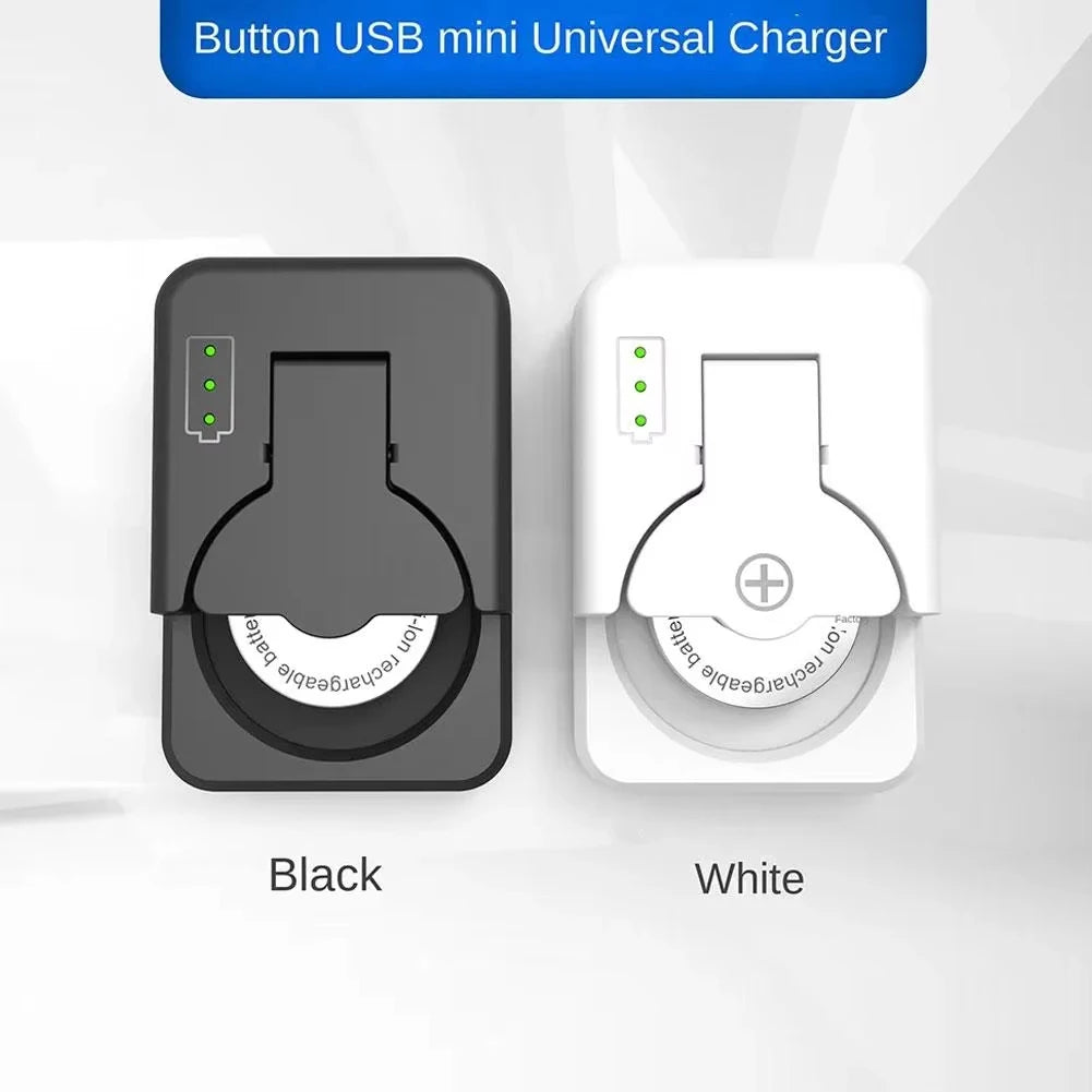 Button Battery Universal Charger Smart Type-C Rechargeable Lithium LIR2016 LIR2025 LIR2032 LIR2450 Mini Protable Battery Charger Zpaxo