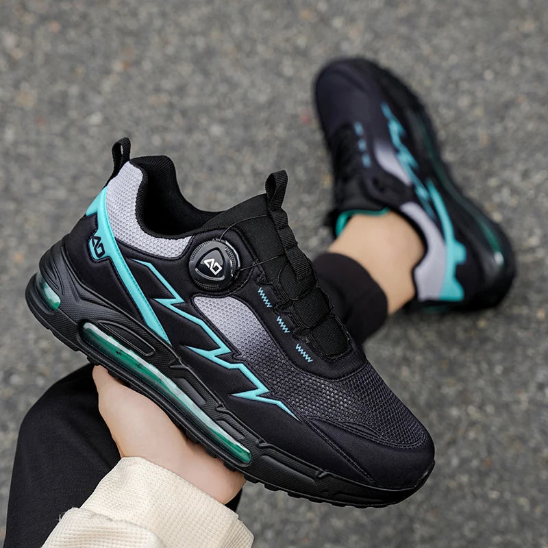 Men's Casual Sneakers Luxury Trainer Shoes Breathable Race Running