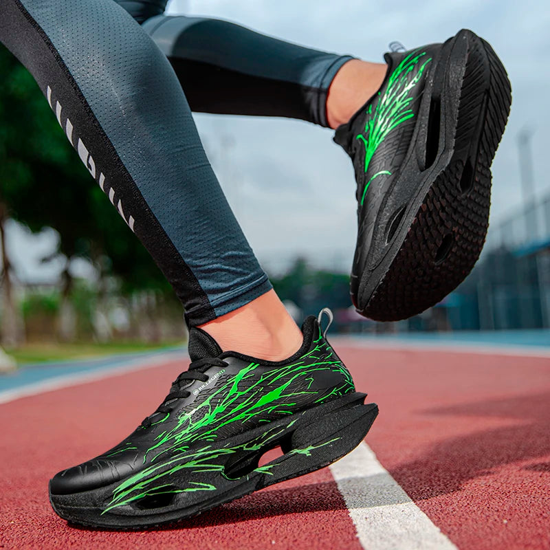 Men's Casual Sneakers Luxury Trainer Shoes Breathable Race Running