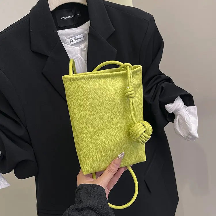 Phone Bag Women Leather Small Crossbody Designer Cell Lightweight