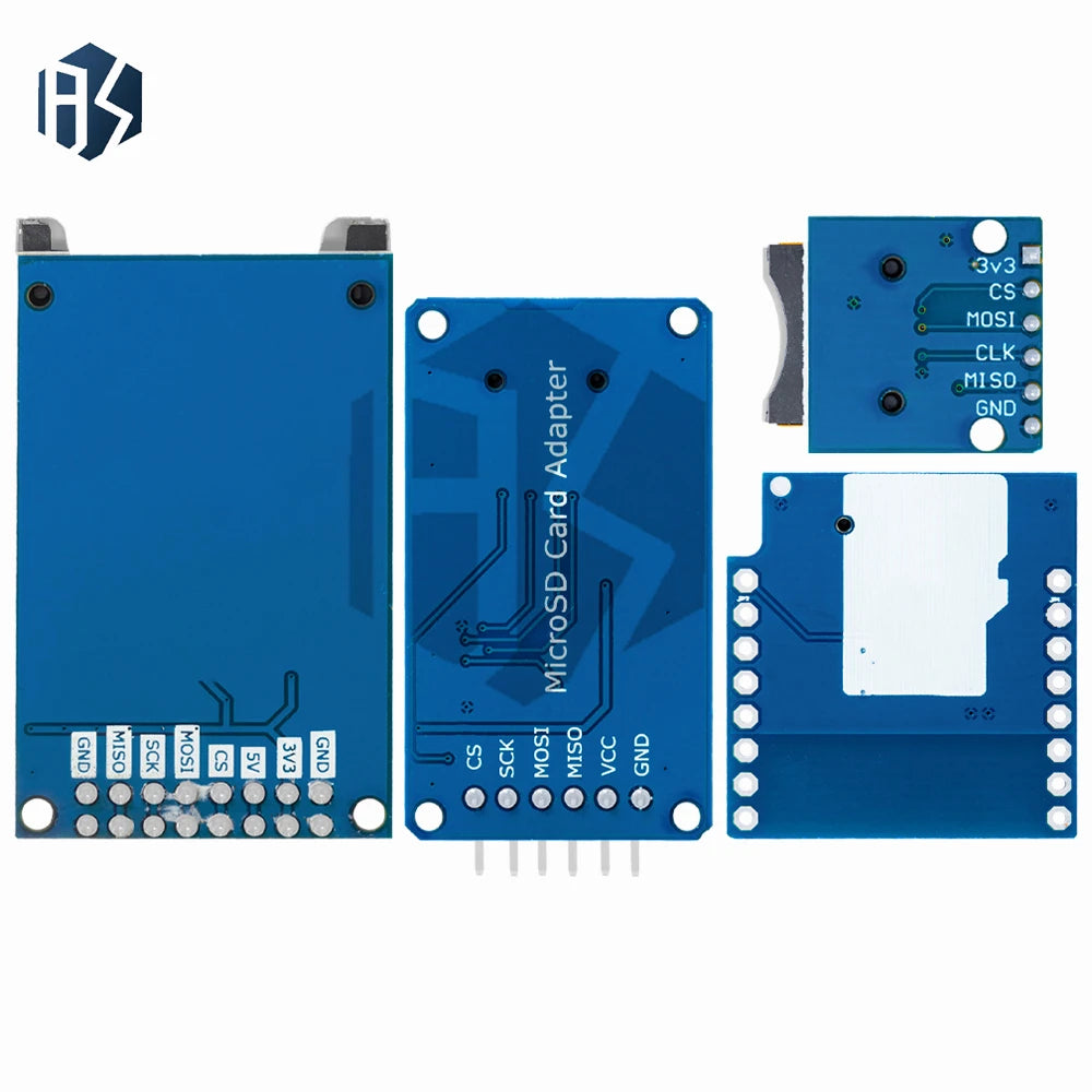 Micro SD/TF Card Reader (for Arduino-Compatible): SPI Interface – Built-In Level Converter Chip Zpaxo