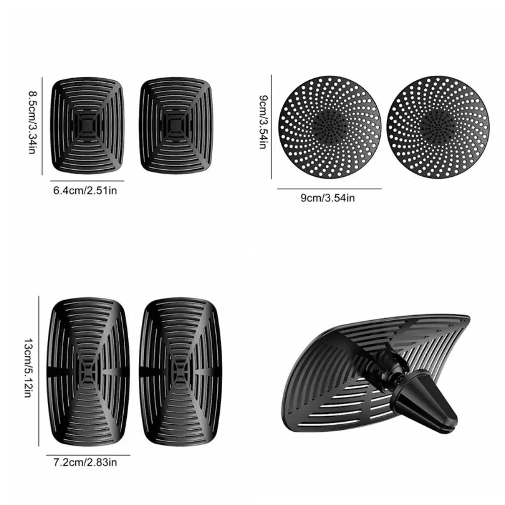 Adjustable Air Conditioning Wind Shield Air Outlet Baffle Easy To Install Car Outlet Wind Shield Windproof Anti Direct Blowing Zpaxo