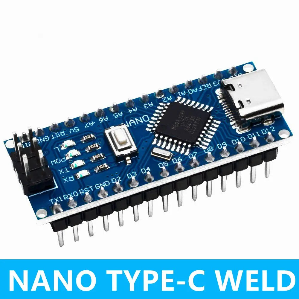 Nano 3 0 Controller CH340 USB Driver ATMEGA328 ATMEGA328P Mini Zpaxo 328P-AU type-c weld
