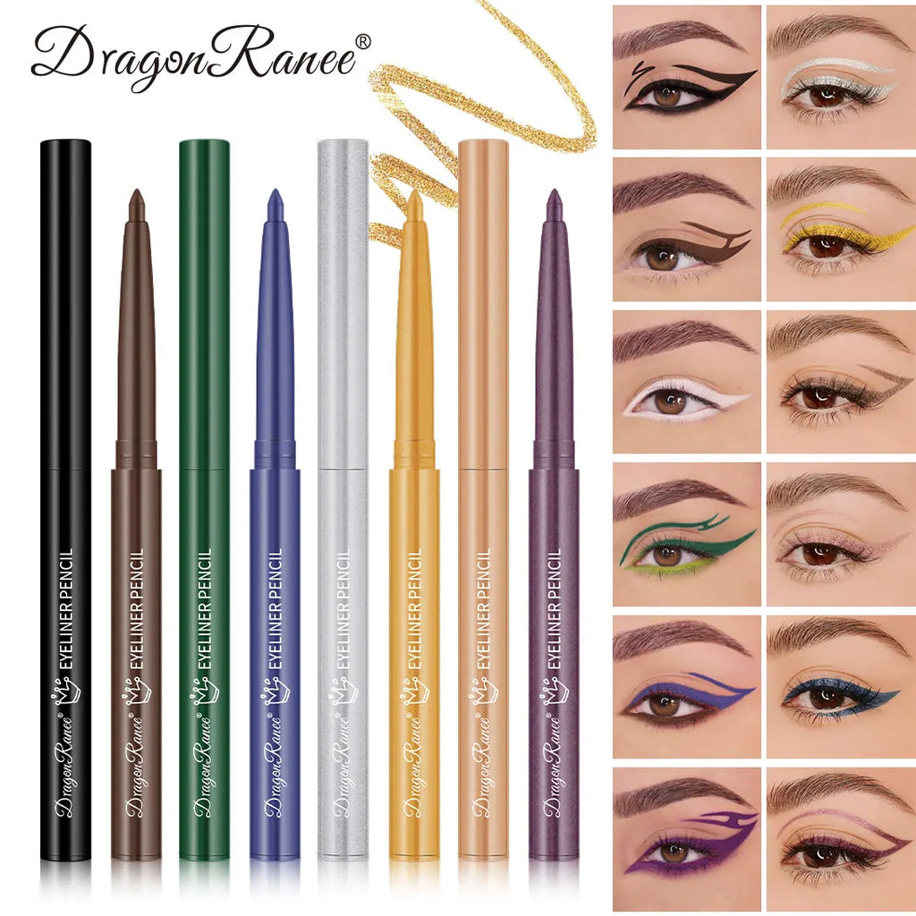 Eyeliner Pen Is Waterproof, Sweat-Proof, and Does Not Smudge, Easy for Beginners to Use, Available in Green, Purple, and Black, Long-Lasting and Does Not Come Off Easily Zpaxo