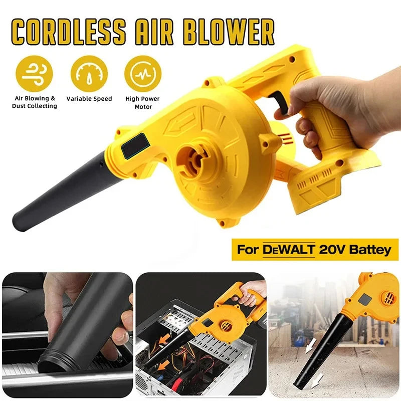 1 Cordless Air Blower Vacuum Cleaner Electric Dust Computer Collector