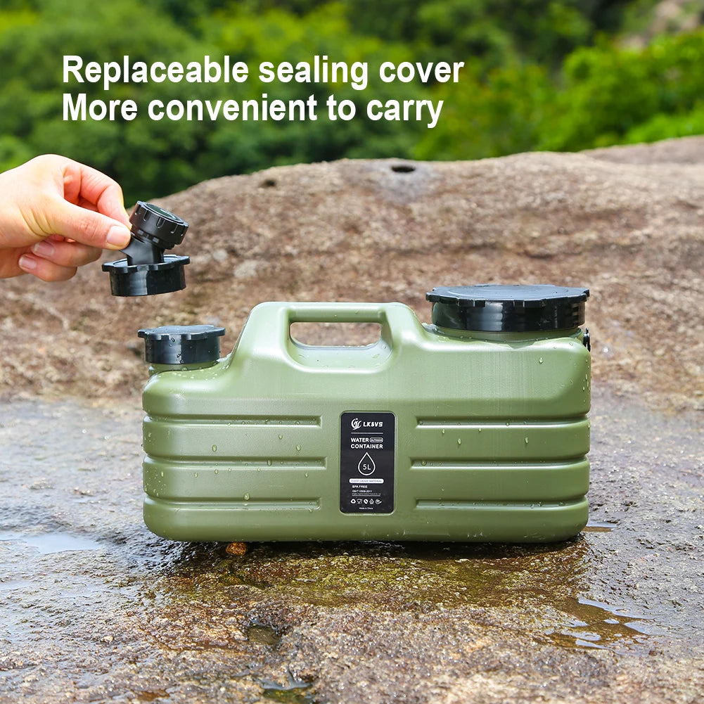 Large-capacity Food-grade Water Storage Bucket Outdoor Suitable