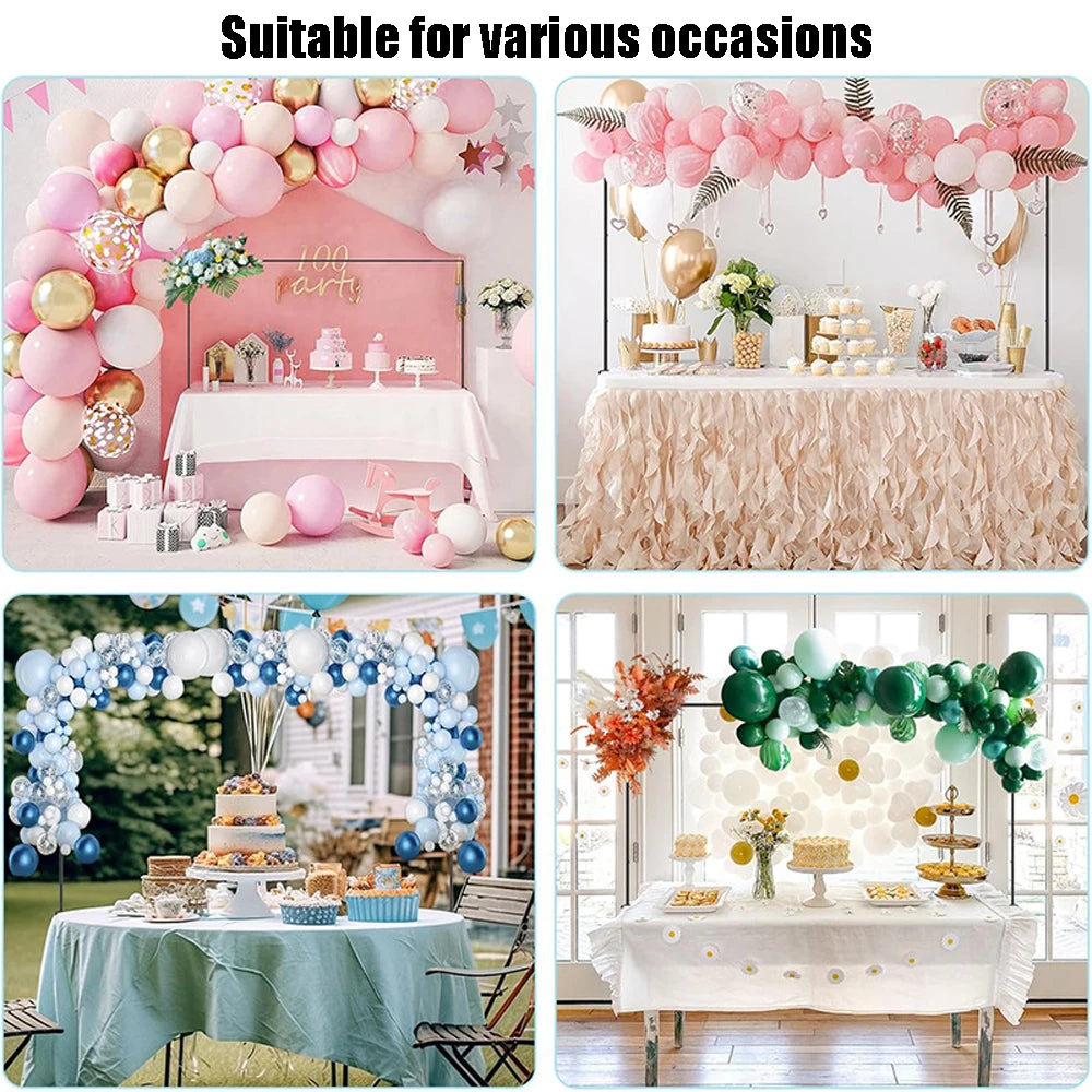 Over Table Rod Stand Clamps Adjustable Length Suitable Balloon Flower