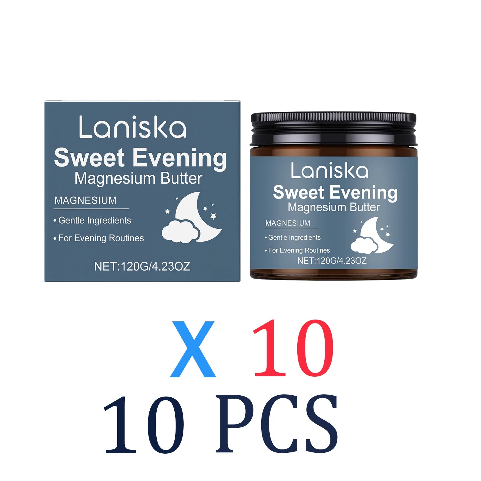 Sleep Cream for Women Night Care Lavender Relaxing Body Butter Muscle Relief Moisturizing Sleep Lotion Deep Sleep Stress Relief Zpaxo 10 Pcs