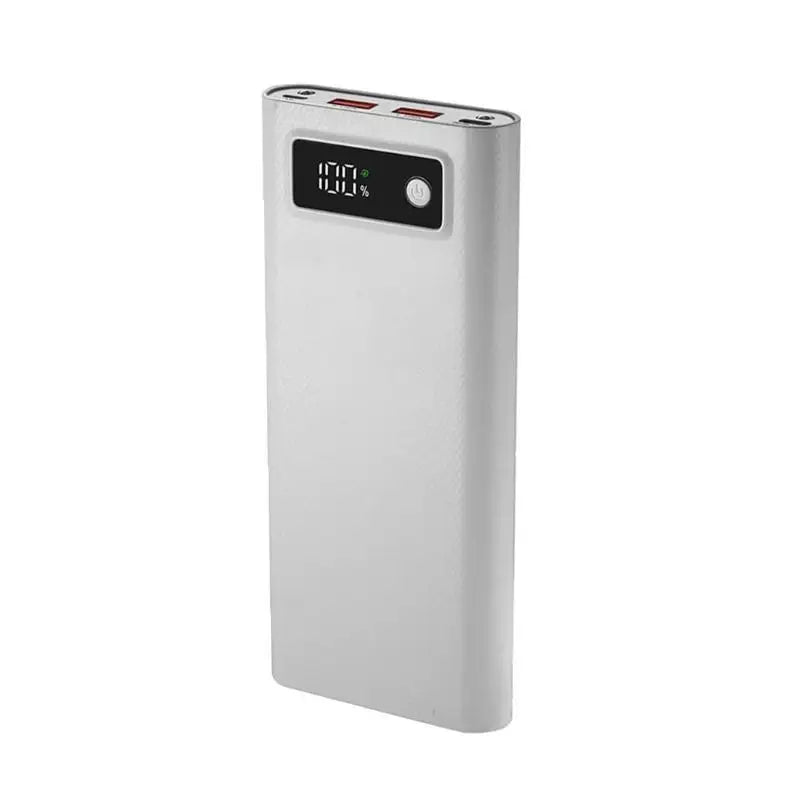652F Quick Assembly 18650 Battery Case 4Slots Multiple Fast Charging Zpaxo White CN