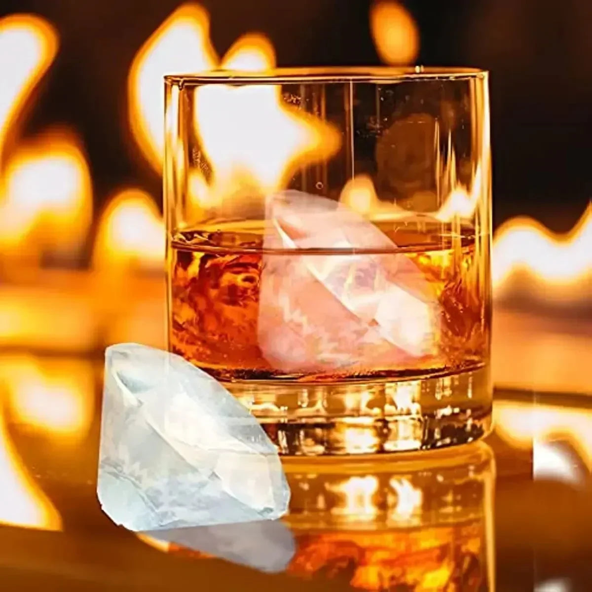 Ice Cube Mold Silicone Tray DIY Ice Ball Rose Diamond Skull Ice Maker Creative Drinking Cooking Tools Gadget Silicone Ice Mold Zpaxo