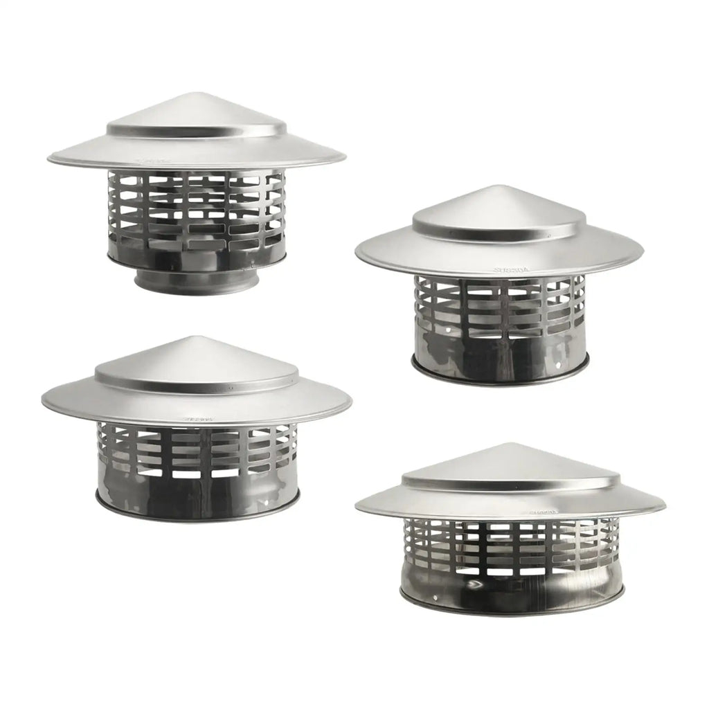 Chimney Rain Cap – Stainless Steel Rainproof Roof Vent Cover Chimney Rain Cap Zpaxo