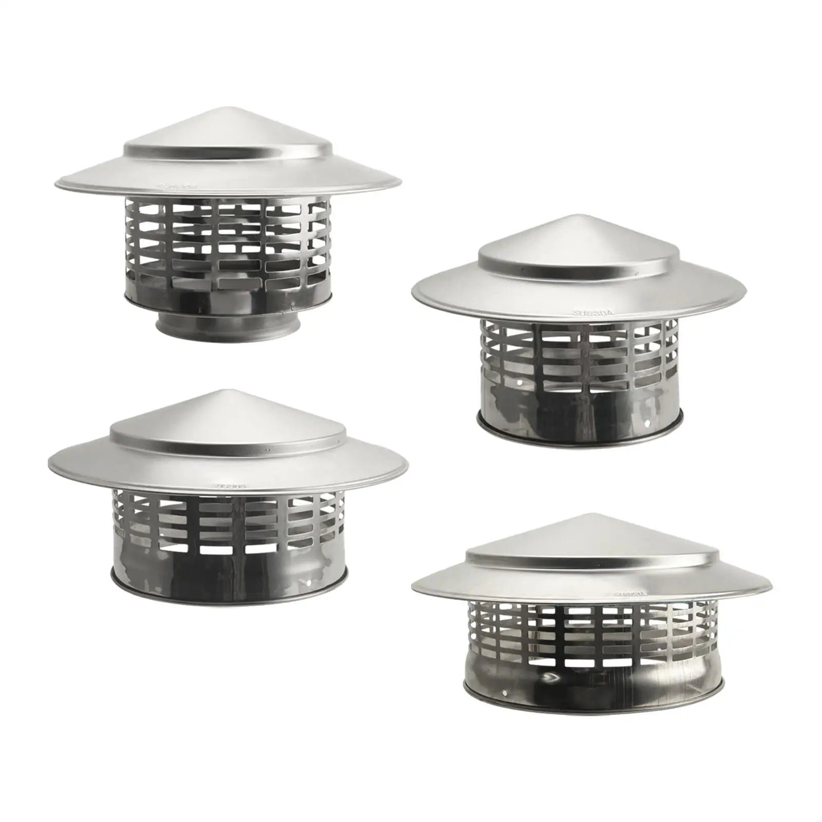 Chimney Rain Cap – Stainless Steel Rainproof Roof Vent Cover Chimney Rain Cap Zpaxo