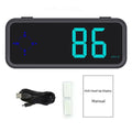 7 Color Switching GPS Car Digital Speedometer 3in1 Plug&Play HUD Car Head Up Display with KMH MPH Dispaly Universal Zpaxo without Bracket