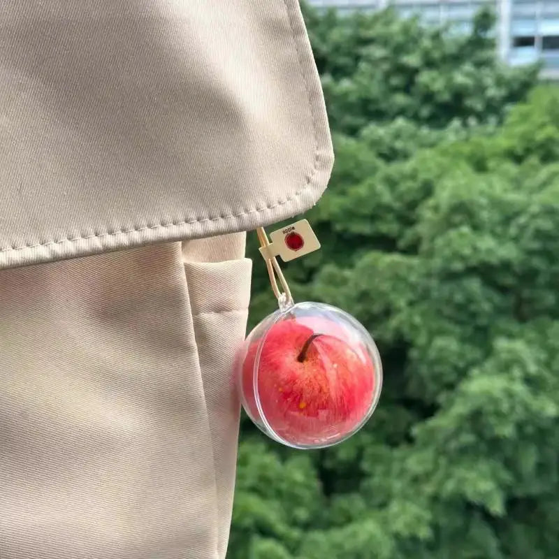Creative Simulated Fruit Keychain Car Ornament Cute Foam Decoration