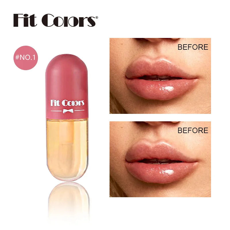 Long Lasting Volumising Essence Oil Lip Plumper Oil Serum Instant Repair Lip Fine Lines Increases Elasticity Sexy Lip Gloss New Zpaxo A-01
